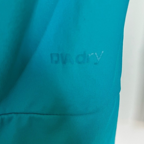 Diadora DIAdry Turquoise Full-Zip Athletic Jacket – Size M - NWT - Picture 8 of 9